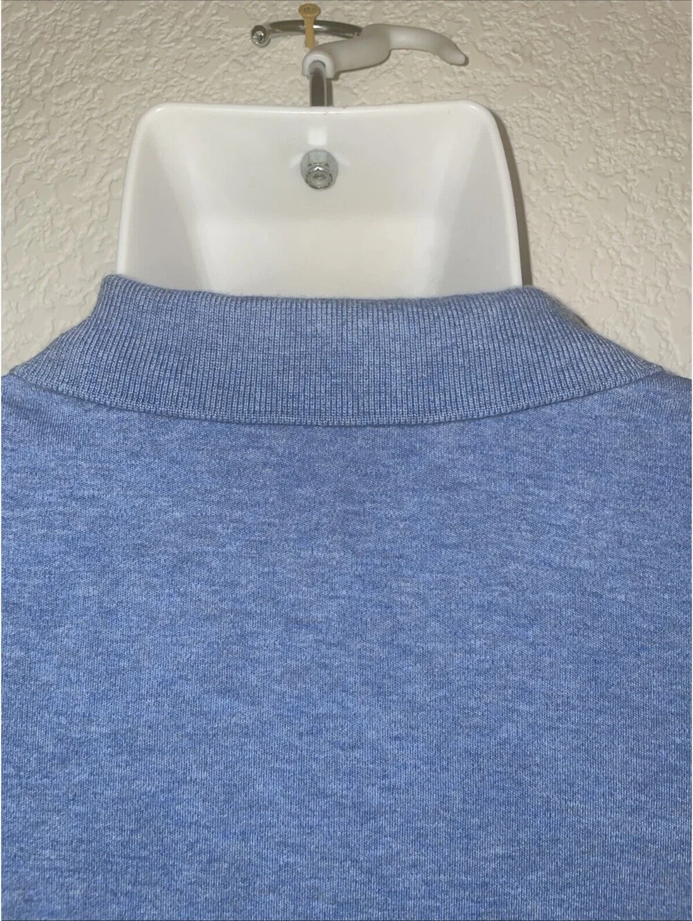 Polo by Ralph Lauren Shirt Mens Large Blue Casual Short Sleeve Pink Pony Soft
